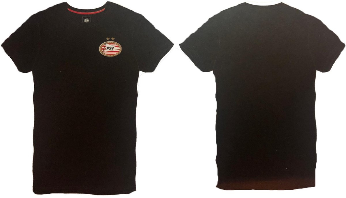 Desillusie laag wij PSV T-Shirt - Zwart - Maat M - VoordeelBazaar